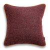 Bordowa poduszka dekoracyjna WOOL 45X45 Bordowa poduszka dekoracyjna WOOL 45X45